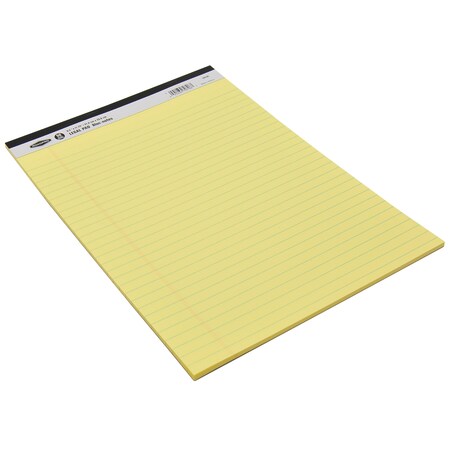 Roadpro 8.5"x11.75" Canary Legal Pad 59610L